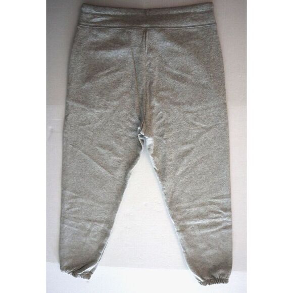 GAP 870261-07 Women's Sz Small Light Heather Gray Logo Fleece Jogger Pants - Picture 2 of 8